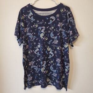 Torrid mermaid design t-shirt 2X